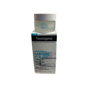 Neutrogena Hydro Boost + Caffeine Eye Gel Cream (0.5 oz) New Unsealed Jar